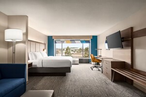 In-room safe, desk, iron/ironing board, WiFi (free)