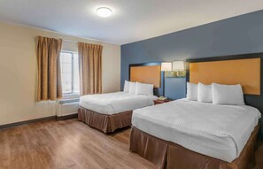 Studio, 2 Queen Beds, Non Smoking | Desk, iron/ironing board, free WiFi, bed sheets - Extended Stay America Suites Chesapeake Greenbrier Circle (Chesapeake)