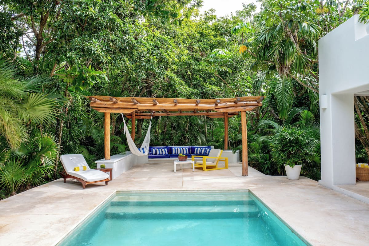 Villa (Pool) | Sábanas de algodón egipcio, ropa de cama de alta calidad y edredón