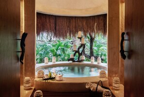 Ruang perawatan pasangan, sauna, hot tub, ruang uap, dan perawatan tubuh
