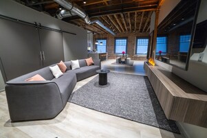 Montvale Premier Suite | Living area | TV