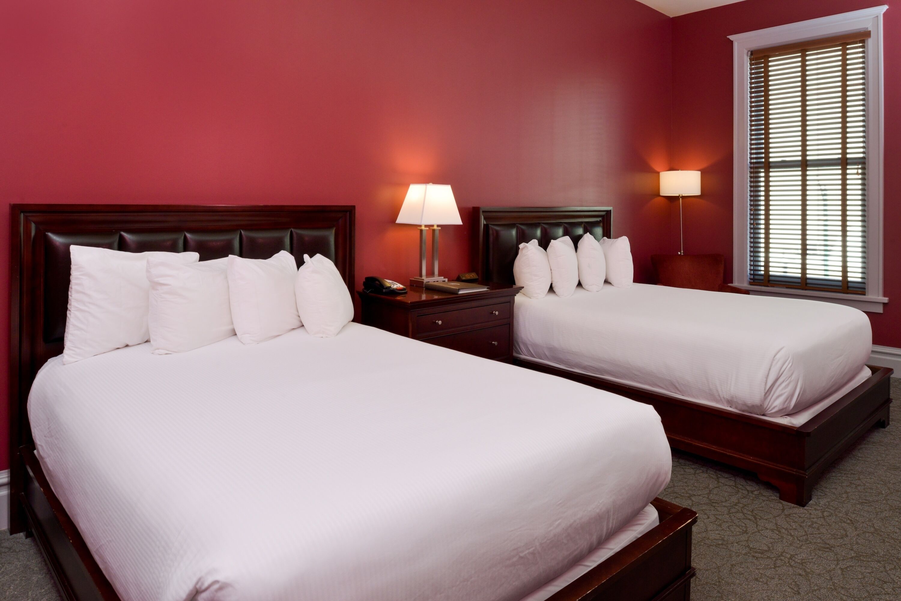 Double Queen | Premium bedding, pillowtop beds, in-room safe, desk