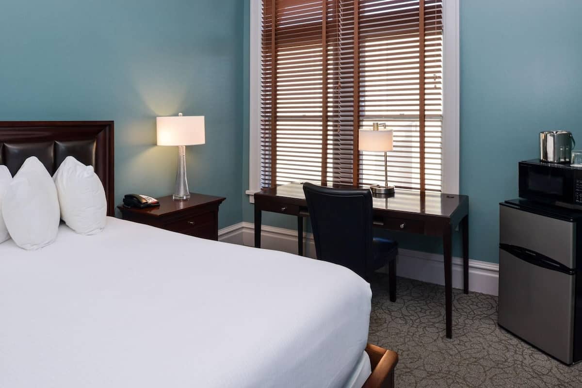 Premium bedding, pillow-top beds, in-room safe, desk