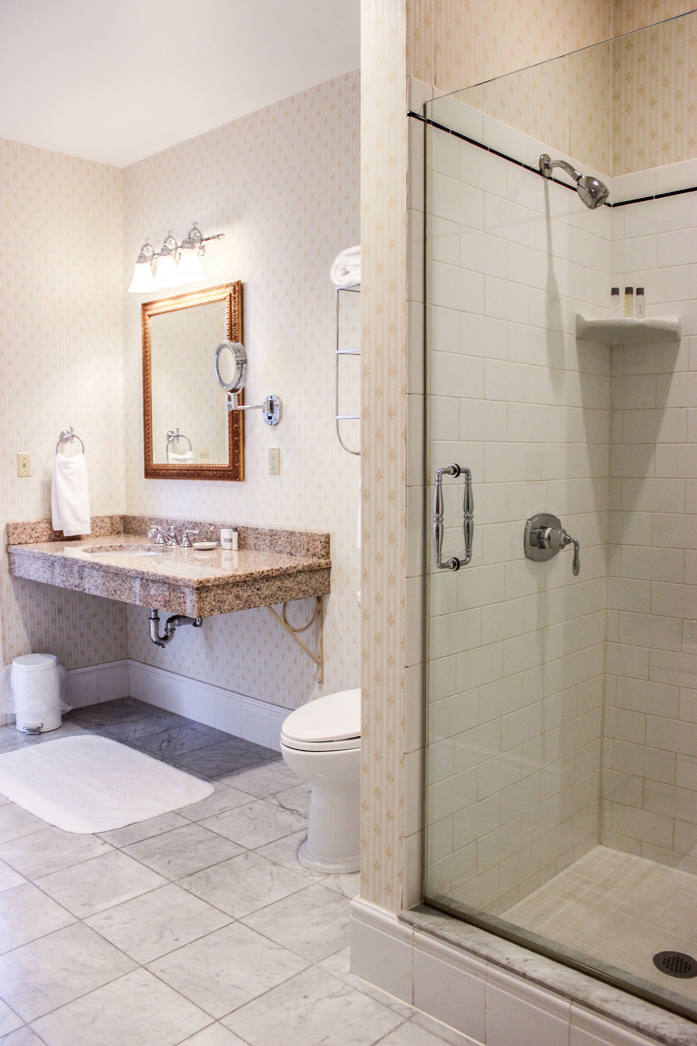 presidential suite, 1 king bed | bathroom | designer toiletries, hair dryer, bathrobes, towels
