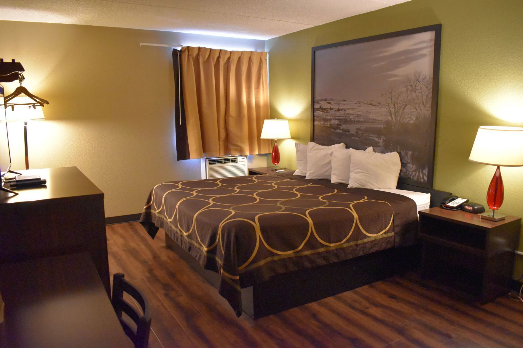 Desk, laptop workspace, free cribs/infant beds, free WiFi
