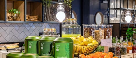 Daily buffet breakfast (EUR 10.50 per person)