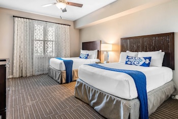 Suite, 3 Bedrooms, Non Smoking, Balcony | In-room safe, blackout drapes, iron/ironing board, bed sheets at Bluegreen Vacations Fountains, an Ascend Collection Resort