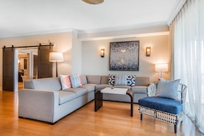 In-room safe, blackout drapes, iron/ironing board, bed sheets