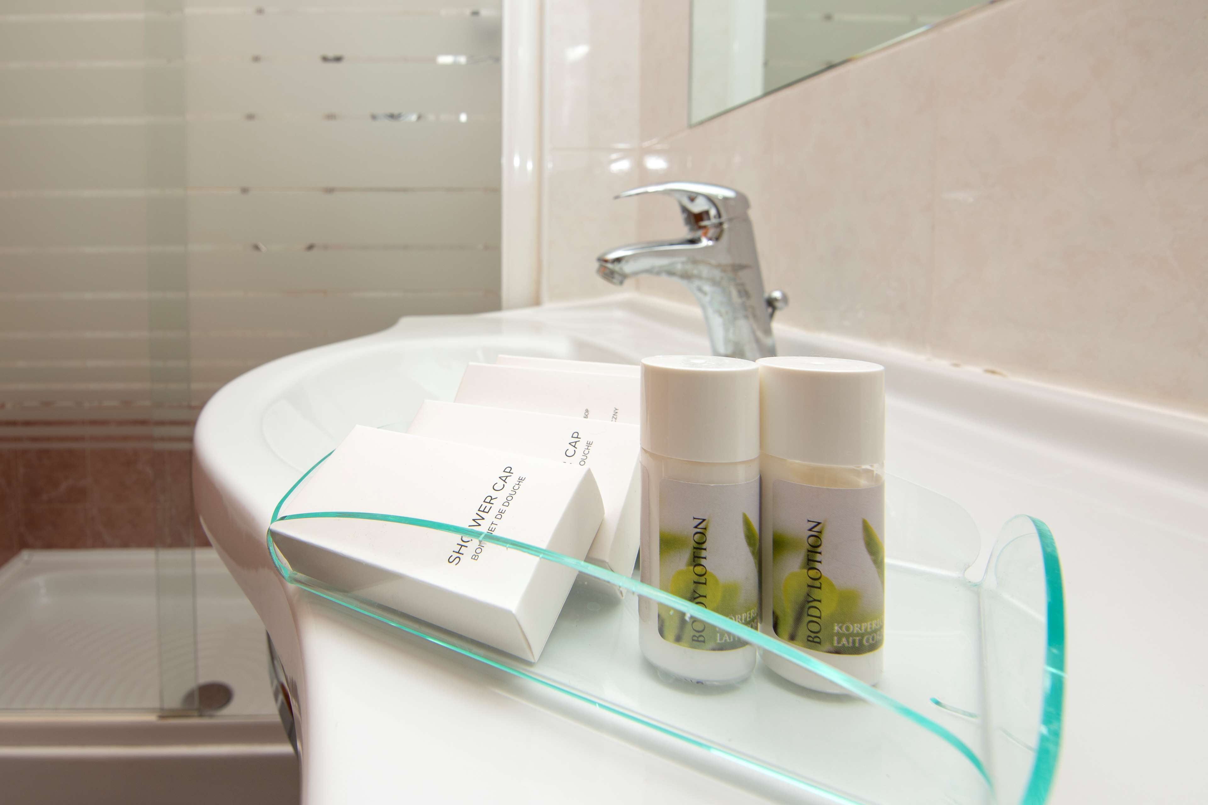 standard room, 1 queen bed (converts to 2 twin beds) | bathroom | shower, free toiletries, hair dryer, bidet