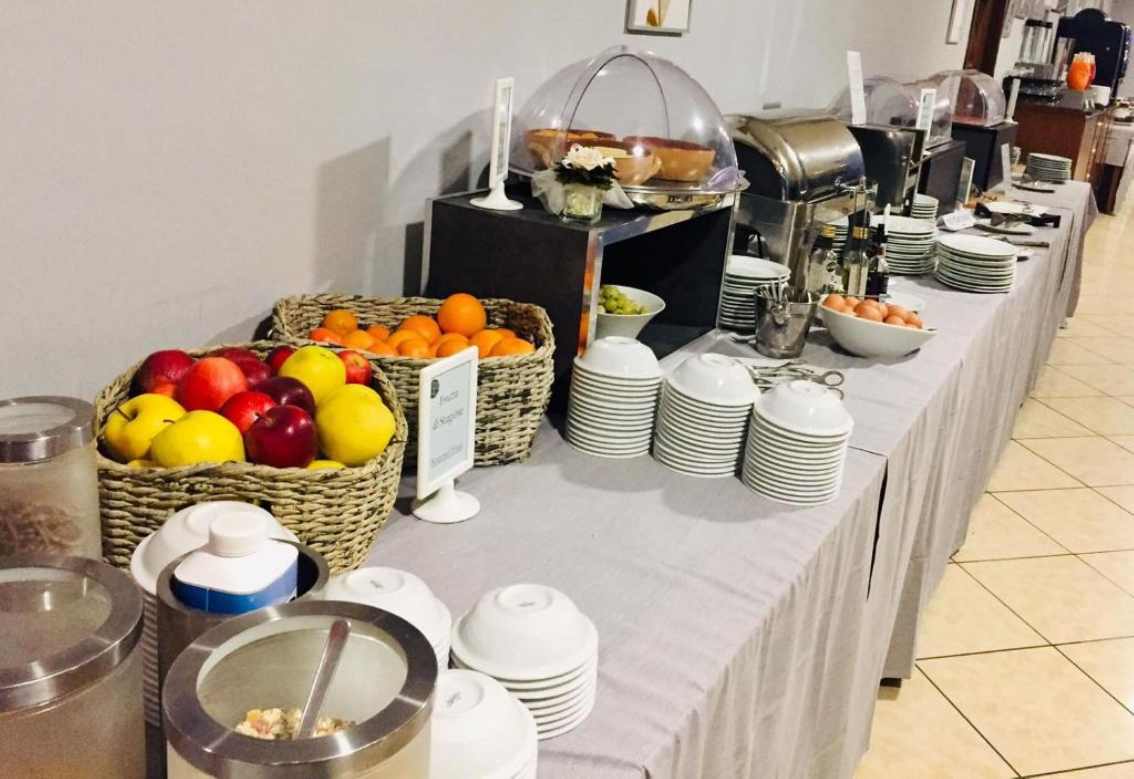 daily buffet breakfast (eur 10 per person)