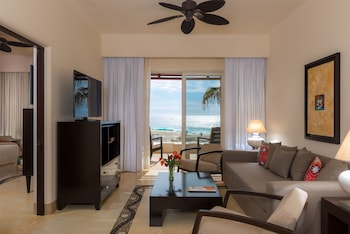 32-inch TV with satellite channels, video-game console, pay movies at Pueblo Bonito Pacifica Golf & Spa Resort -All Inclusive-Adult Only