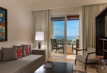 32-inch TV with satellite channels, video-game console, pay movies at Pueblo Bonito Pacifica Golf & Spa Resort -All Inclusive-Adult Only