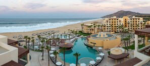 A resort with a pool, beach, and mountain views. - Pueblo Bonito Pacifica Golf & Spa Resort -All Inclusive-Adult Only (Cabo San Lucas)
