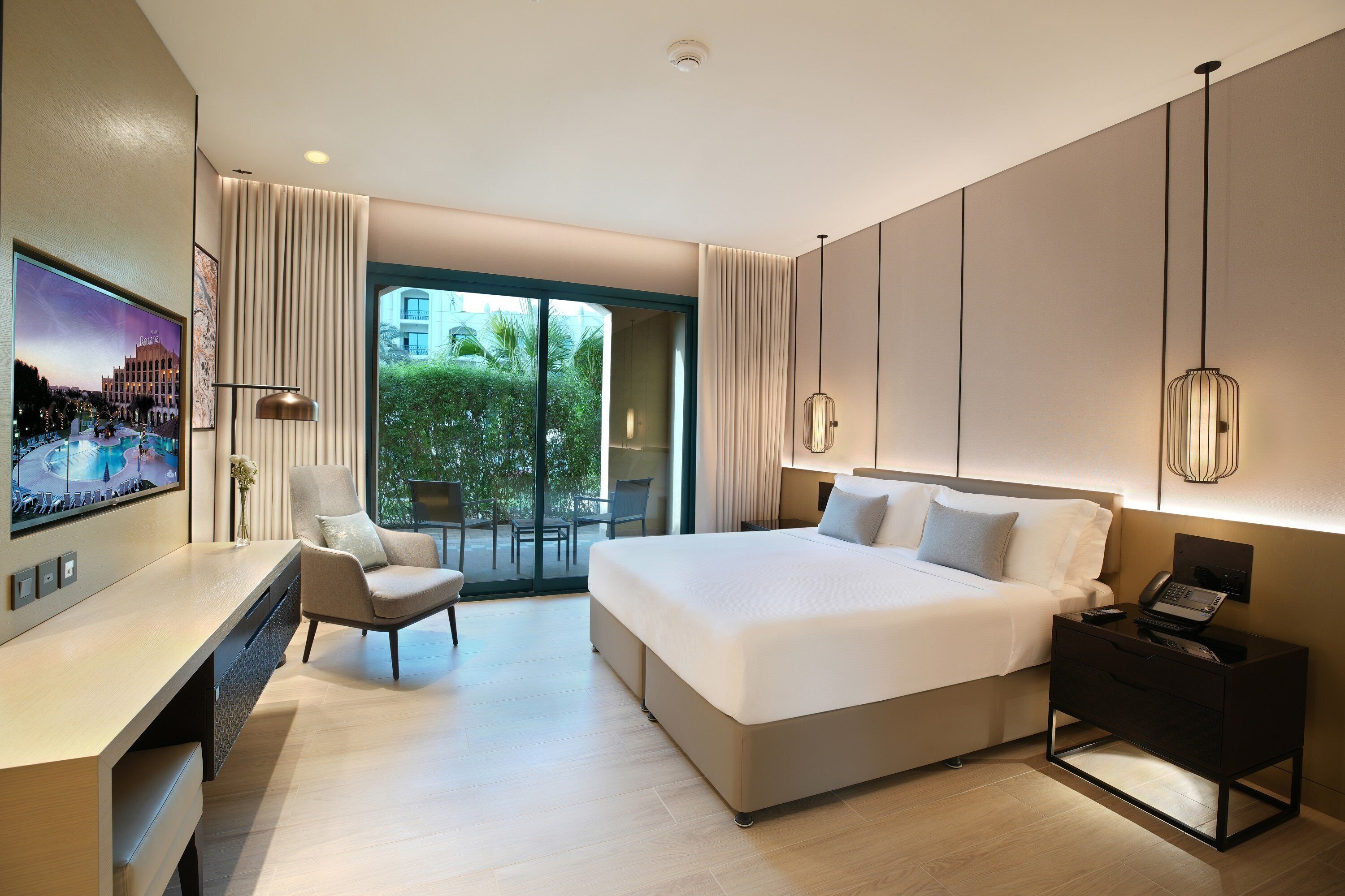 Minibar, in-room safe, desk, laptop workspace