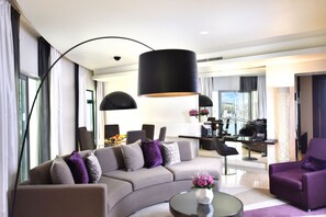 Suite, 1 habitación | Sala de estar