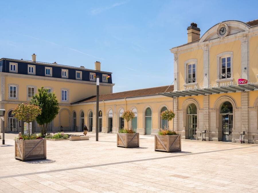 Vue depuis l’hébergement