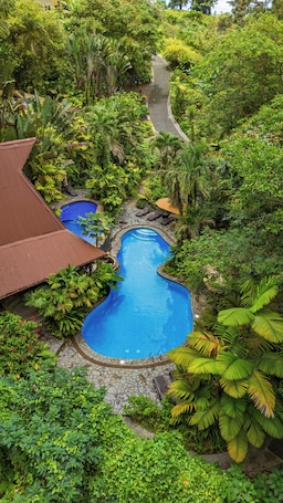 2 piscinas externas, piscina aquecida, espreguiçadeiras. Lost Iguana Resort and Spa