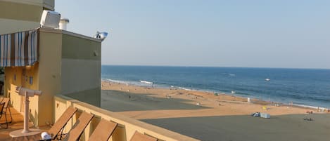 Vue depuis lâhĂ©bergement