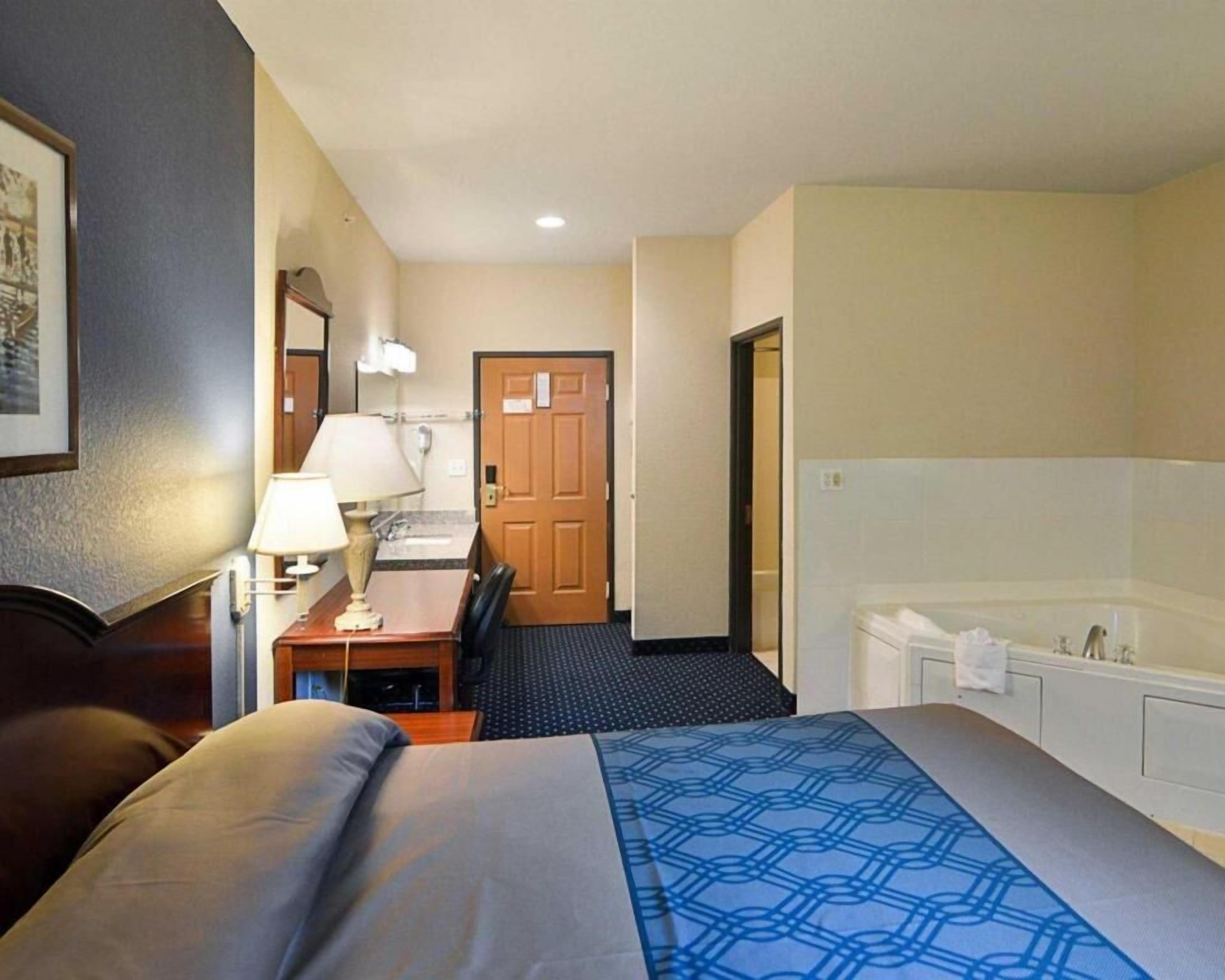 Laptop workspace, soundproofing, iron/ironing board, cots/infant beds
