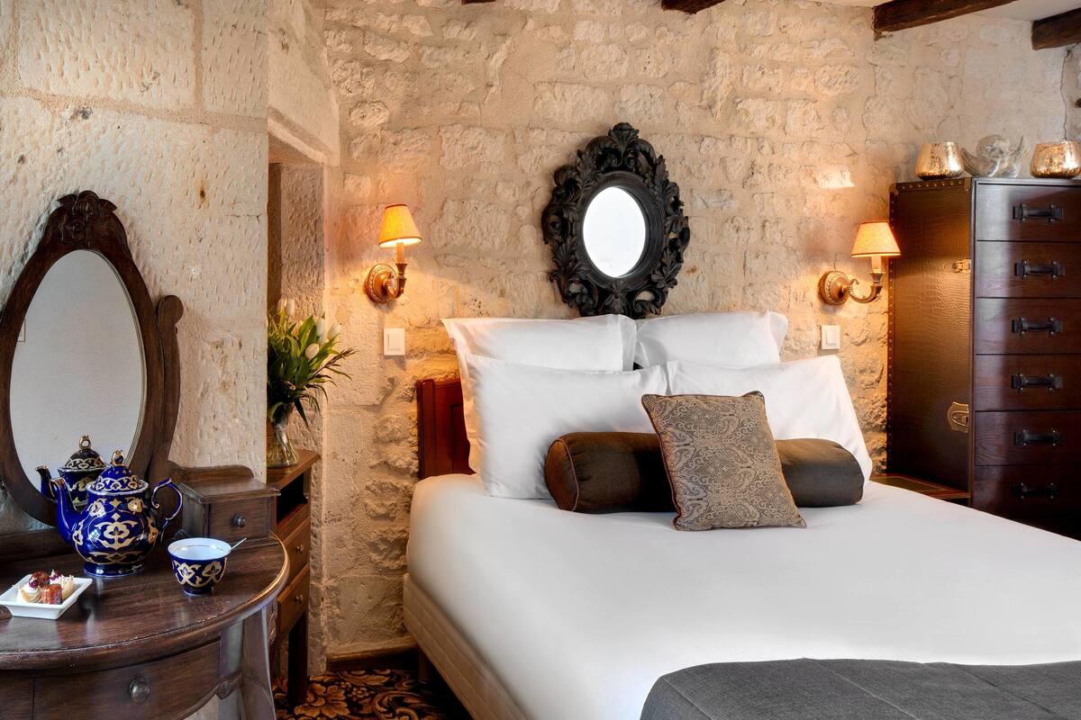 duplex suite  | premium bedding, individually decorated, individually furnished, desk