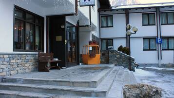 Entrada de la propiedad