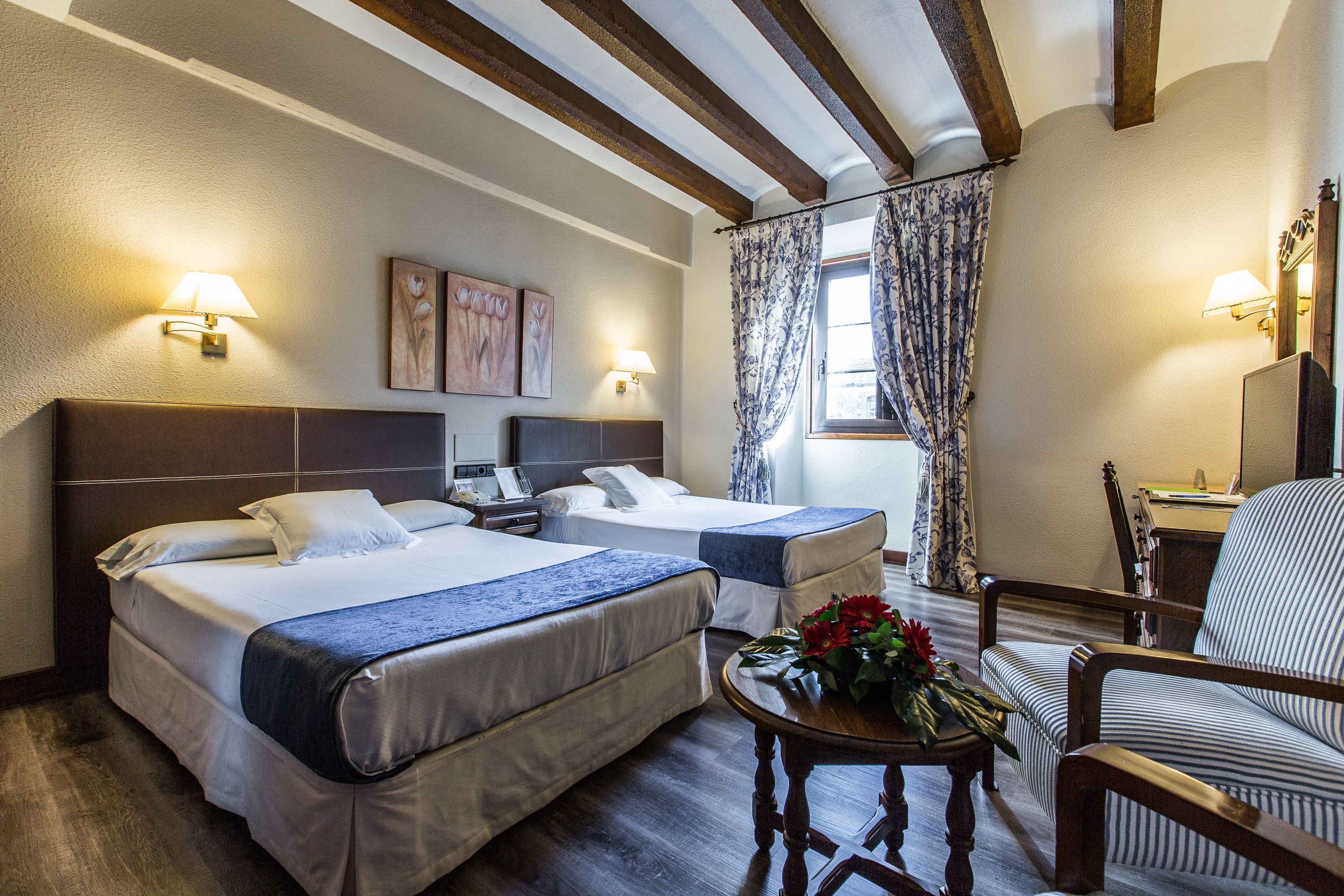 double or twin room | minibar, in-room safe, desk, blackout curtains