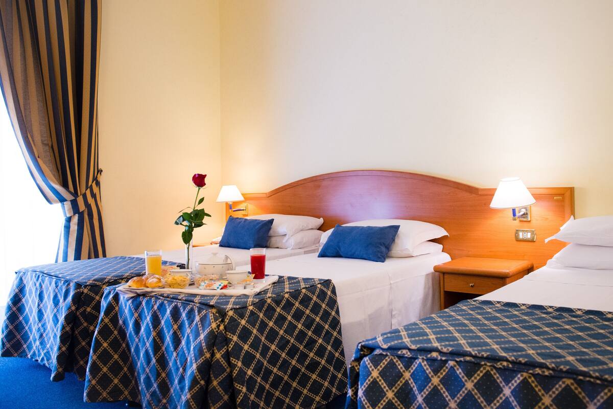 Egyptian cotton sheets, minibar, in-room safe, desk