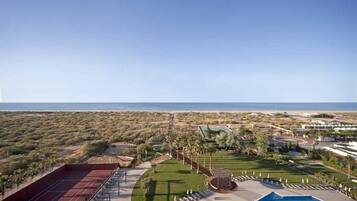 Uitzicht vanuit accommodatie