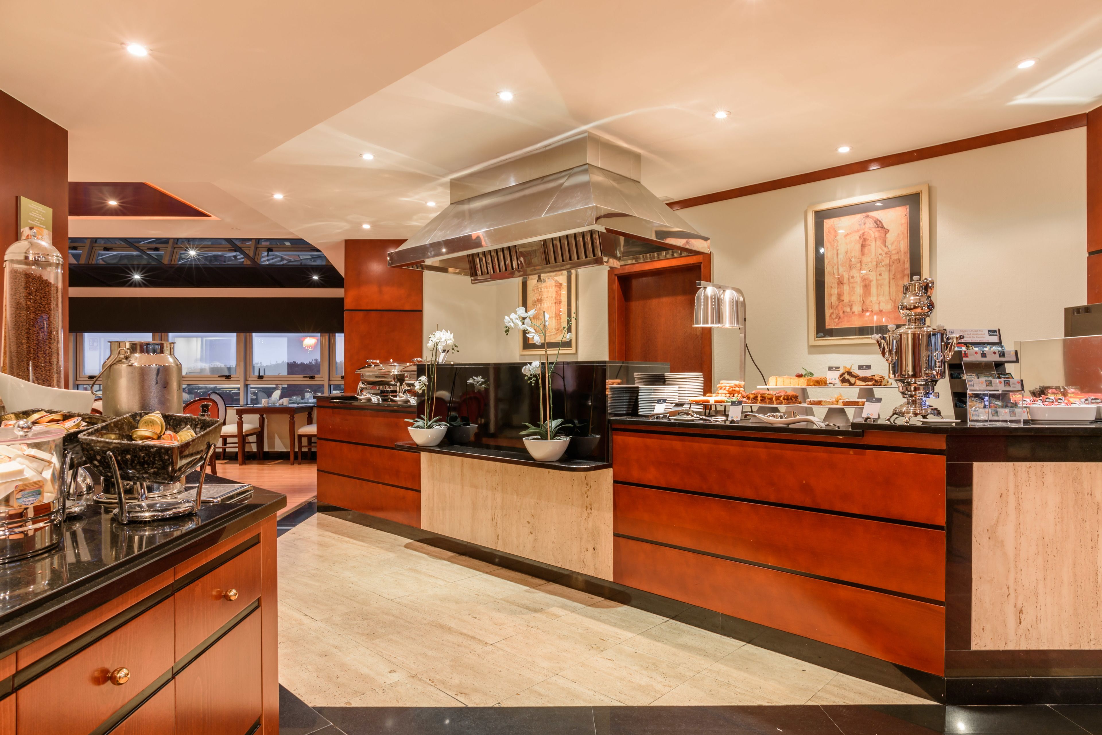 daily buffet breakfast (eur 13 per person)