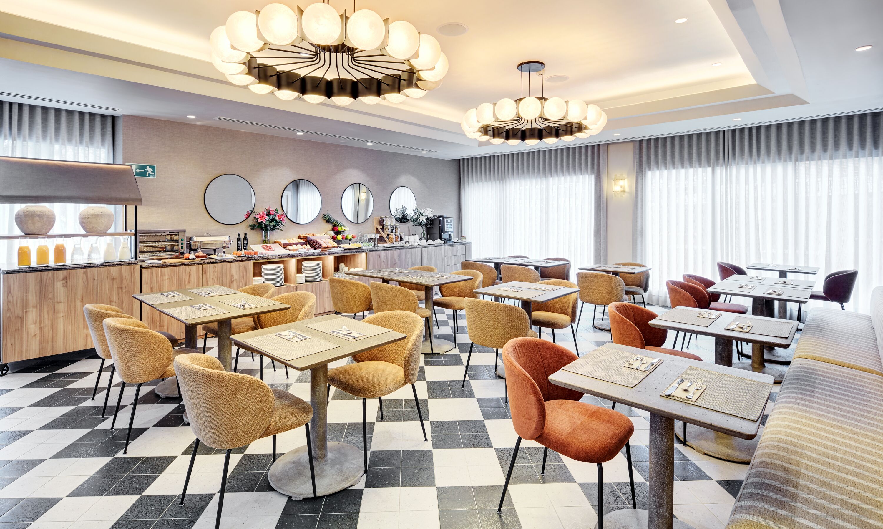 breakfast and lunch served, local cuisine