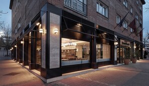 Voorkant van accommodatie