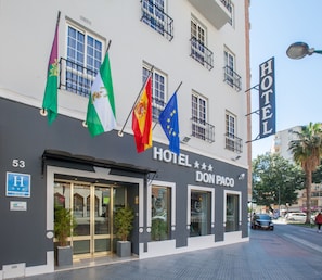 Façade de l’hébergement