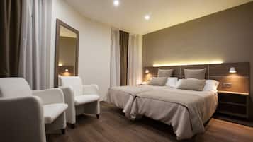 In-room safe, desk, blackout curtains, soundproofing