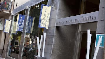 Majoituspaikan julkisivu