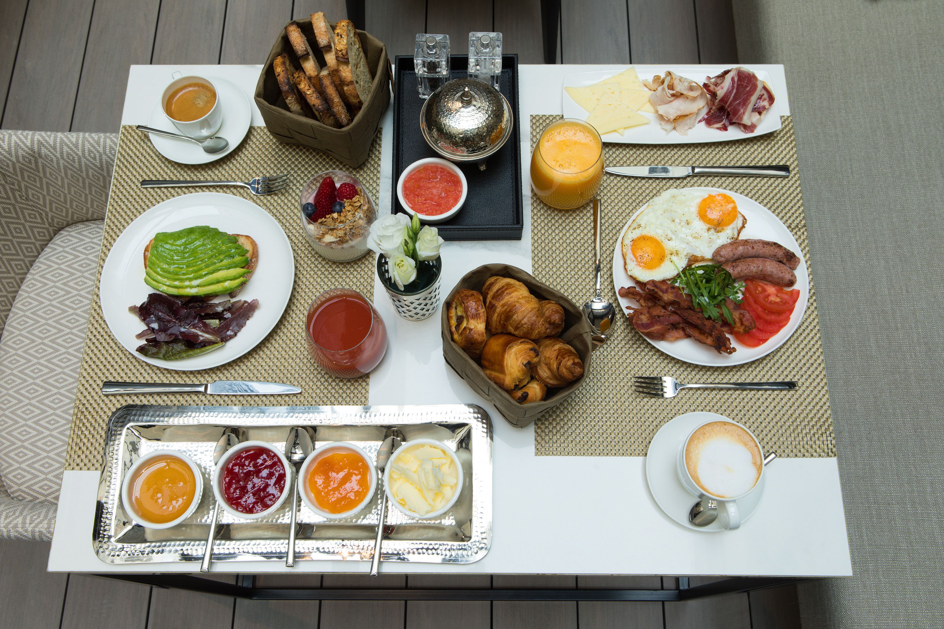 daily local cuisine breakfast (eur 17.50 per person)