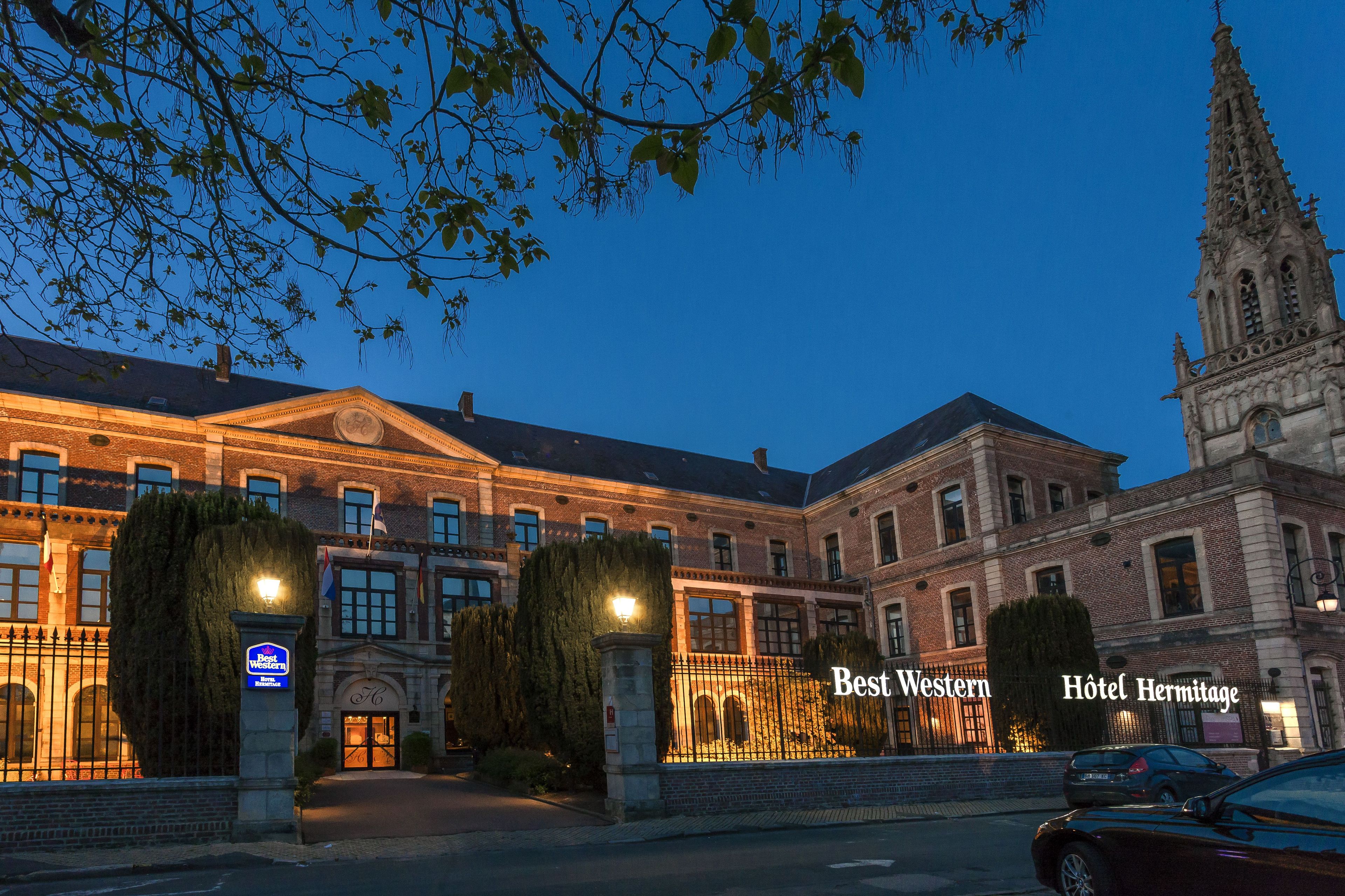 front of property – evening/night