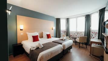 Coffres-forts dans les chambres, bureau, lits bébé (gratuits)