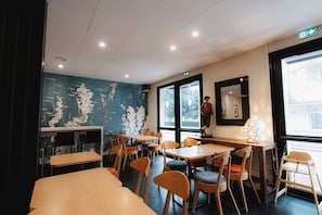 Daily buffet breakfast (EUR 17 per person)