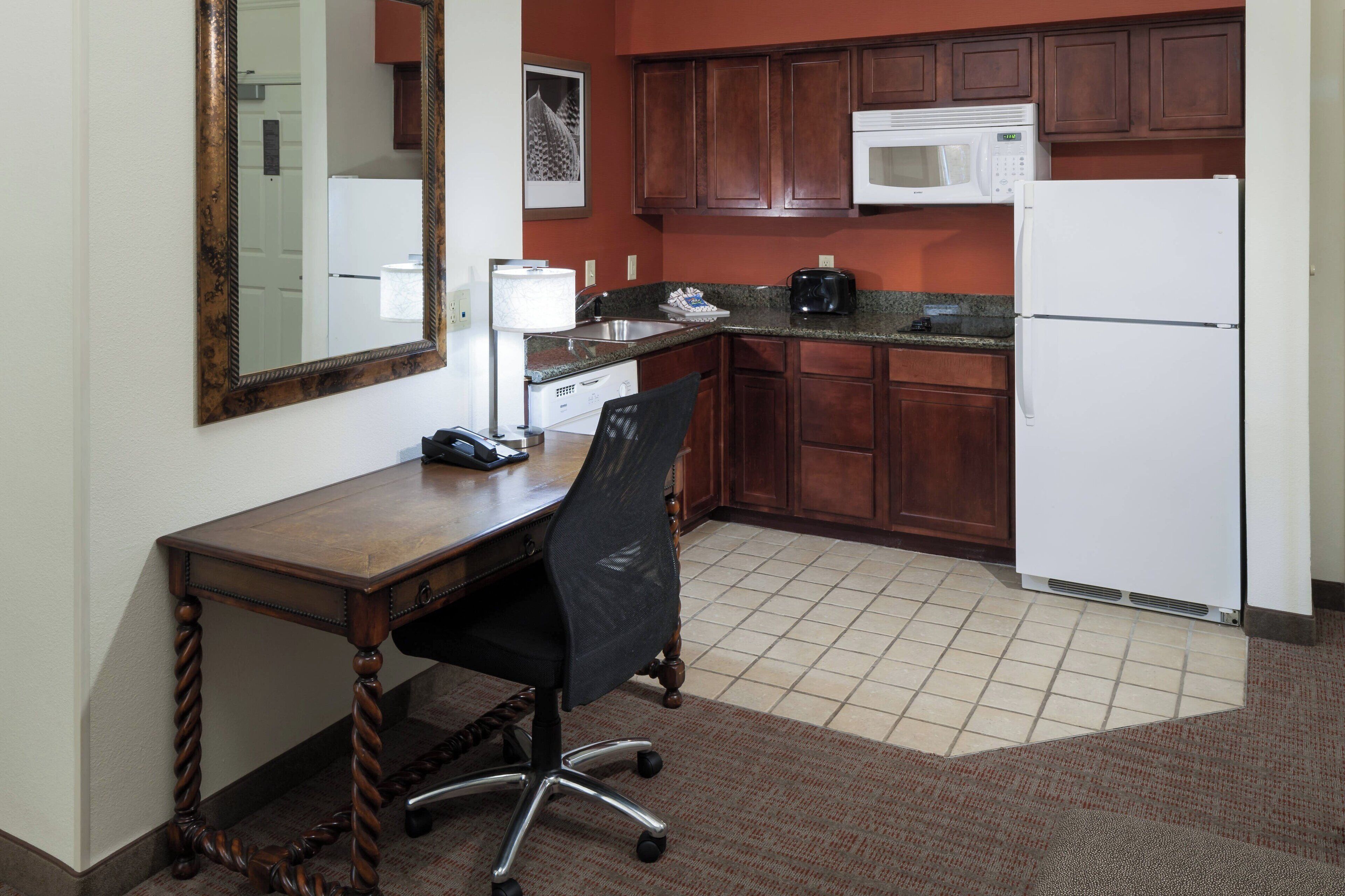 in-room safe, desk, laptop workspace, iron/ironing board