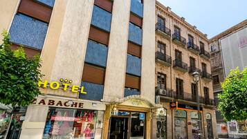 Voorkant van accommodatie