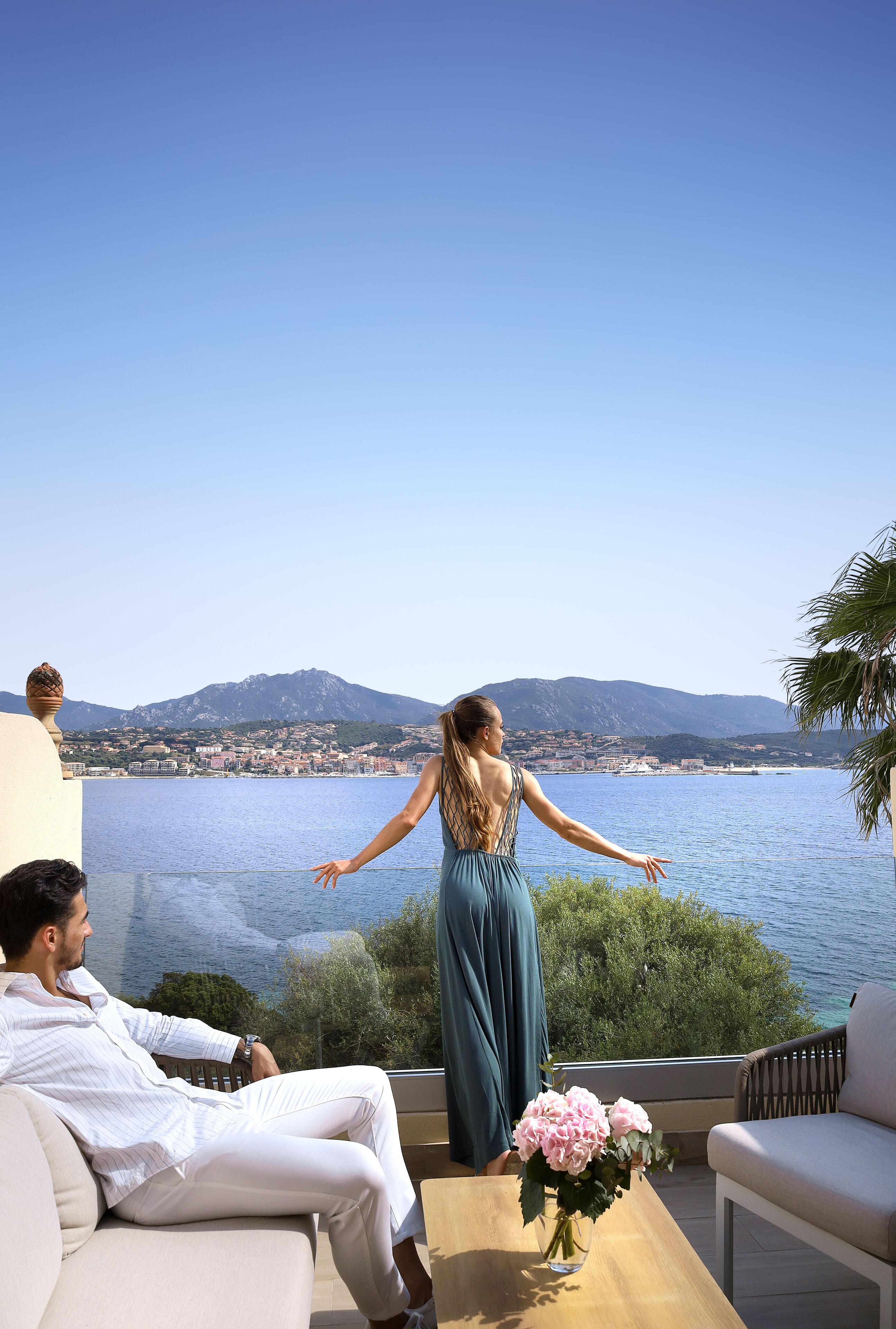 Chambre Luxe Terrasse | Premium-sengetøj, minibar, pengeskab på værelset, individuel indretning