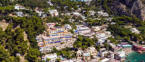 Façade de l’hébergement