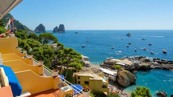 Junior Suite, Sea View | Balcony view