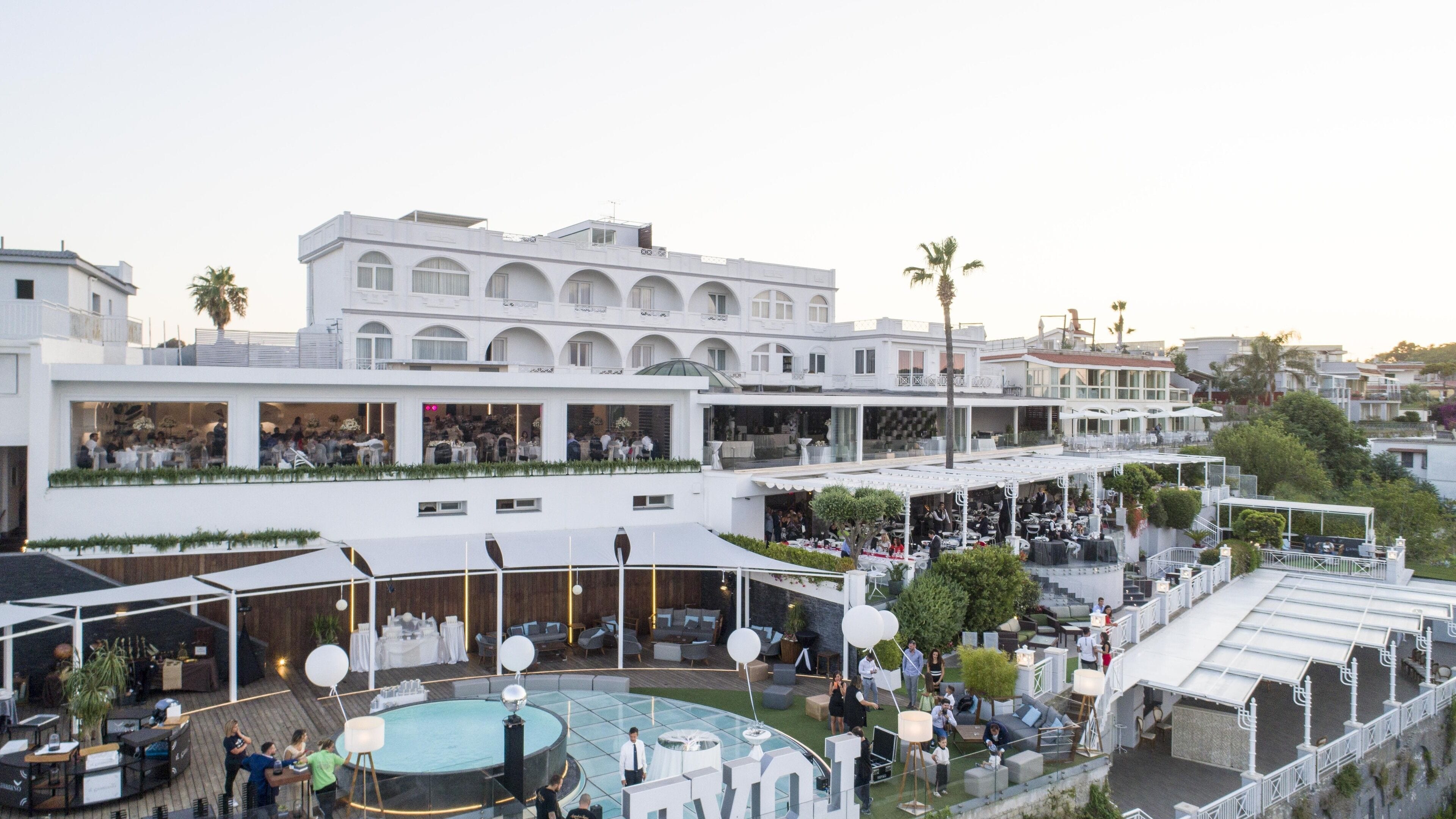 Façade de l’hébergement