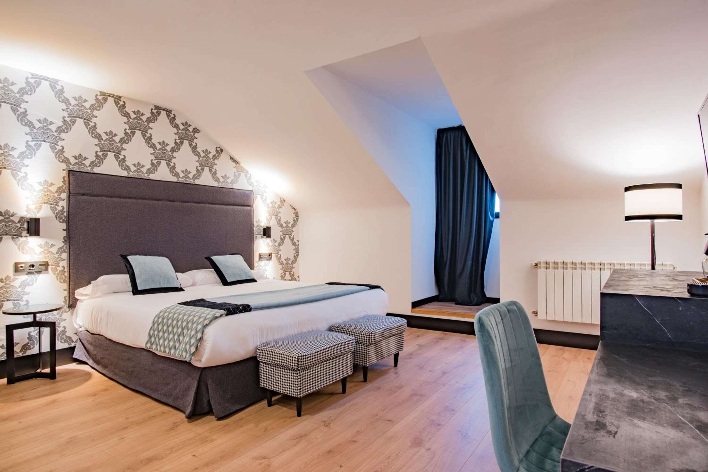 Minibar, in-room safe, desk, blackout drapes