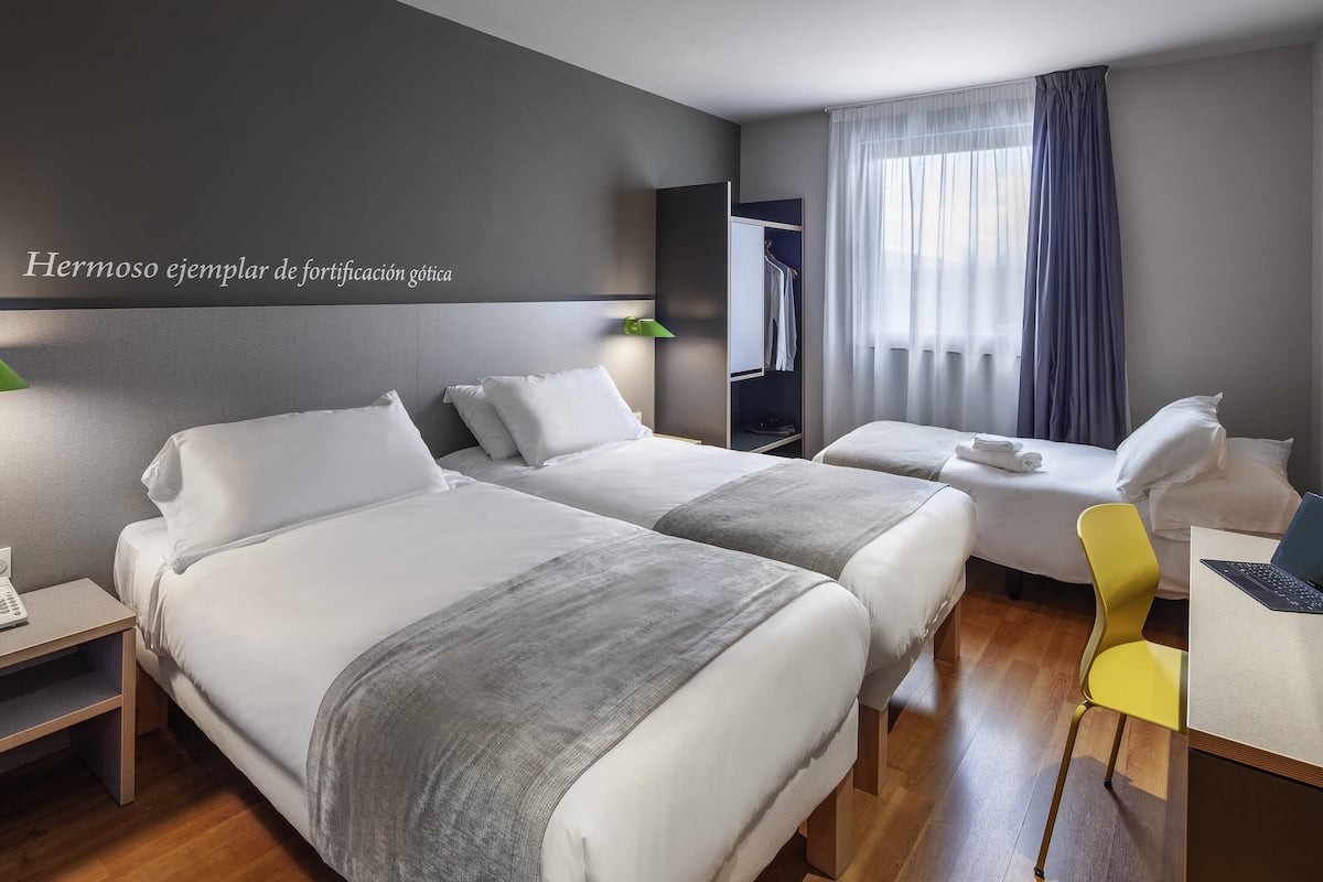 1 bedroom, down comforters, in-room safe, desk