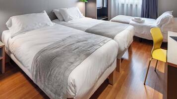 1 bedroom, down duvets, in-room safe, desk