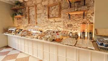 Daily buffet breakfast (EUR 15 per person)