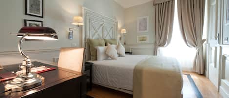 1 chambre, couette en duvet d'oie, minibar