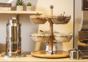 Desayuno buffet diario (DKK 110 por persona)